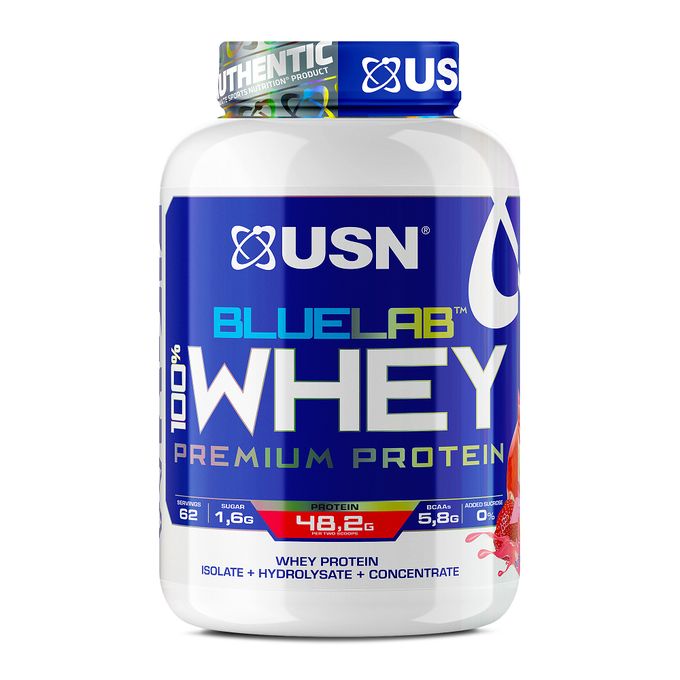 USN BLUE LAB 100% PREMIUM WHEY STRAWBERRY 2KG