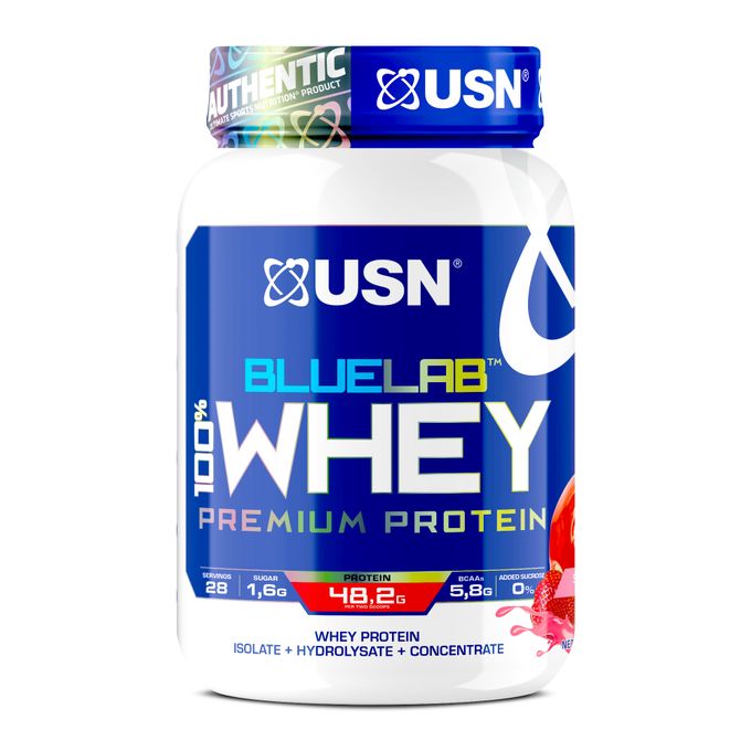 USN BLUE LAB 100% PREMIUM WHEY STRAWBERRY 908G