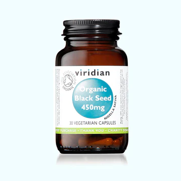 Viridian Black Seed Organic Capsules 30`s