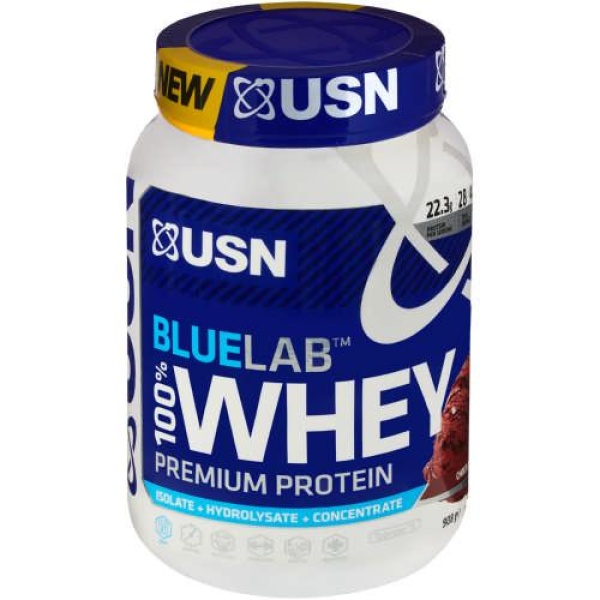 USN BLUE LAB 100% PREMIUM WHEY CHOCOLATE 908G