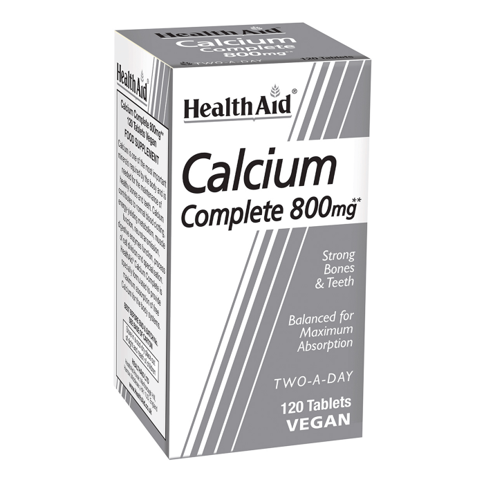 Health Aid Calcium (Complete) 800mg Tabs 120's