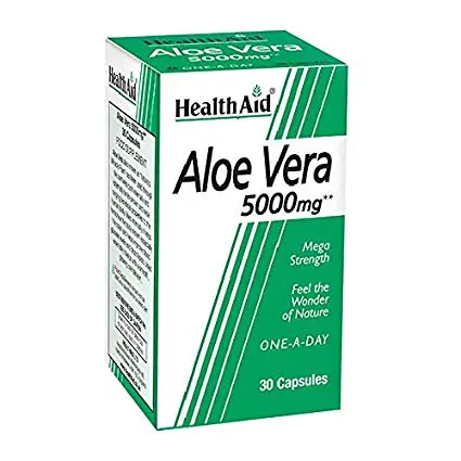 Health Aid Aloe Vera 5000mg Tabs 30's