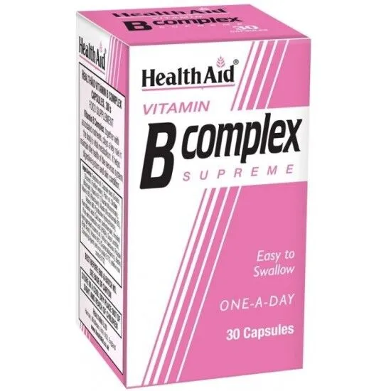Health Aid Vitamin B Complex Supreme Tabs 30's
