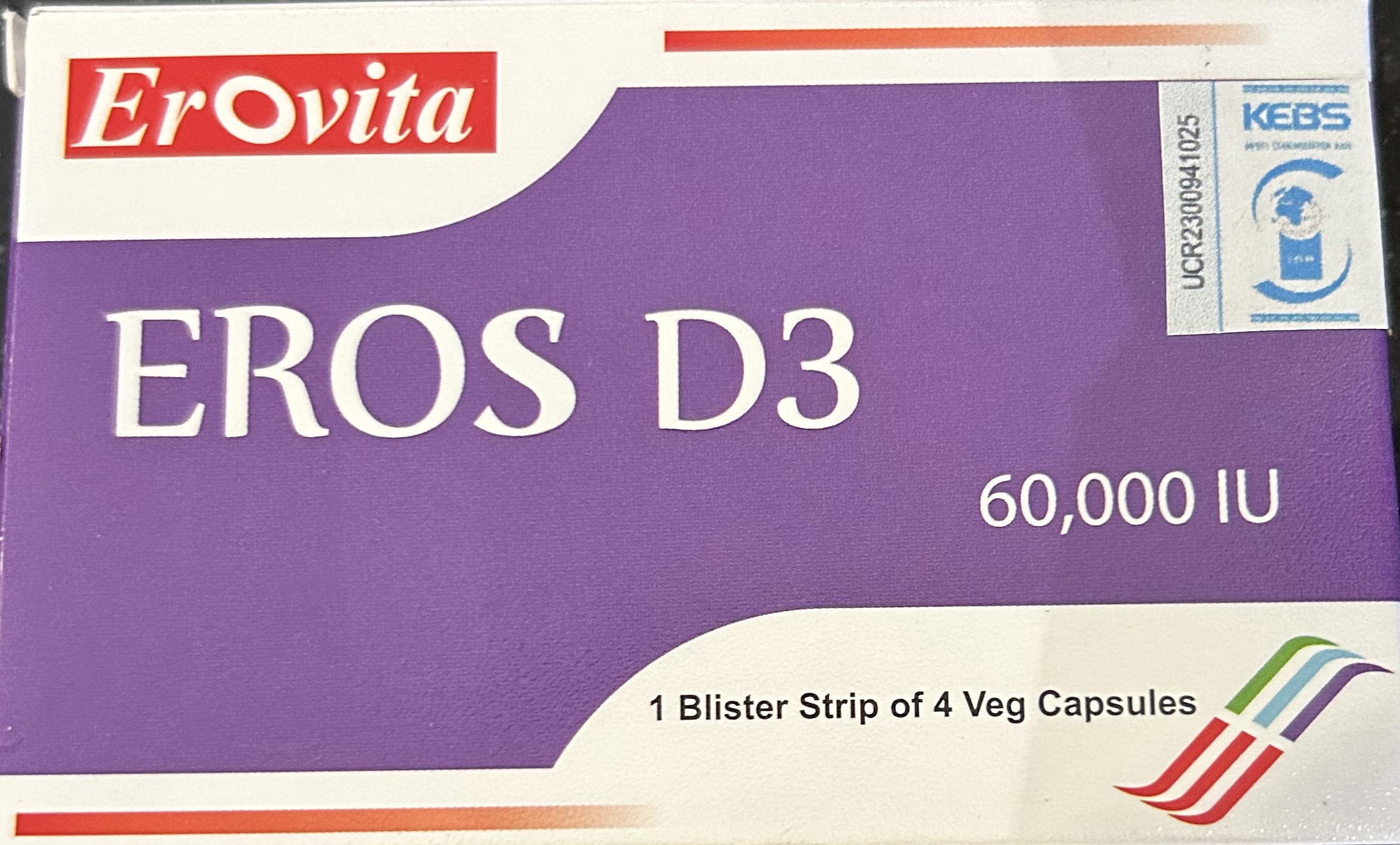 EROVITA EROS D3 60, 000IU