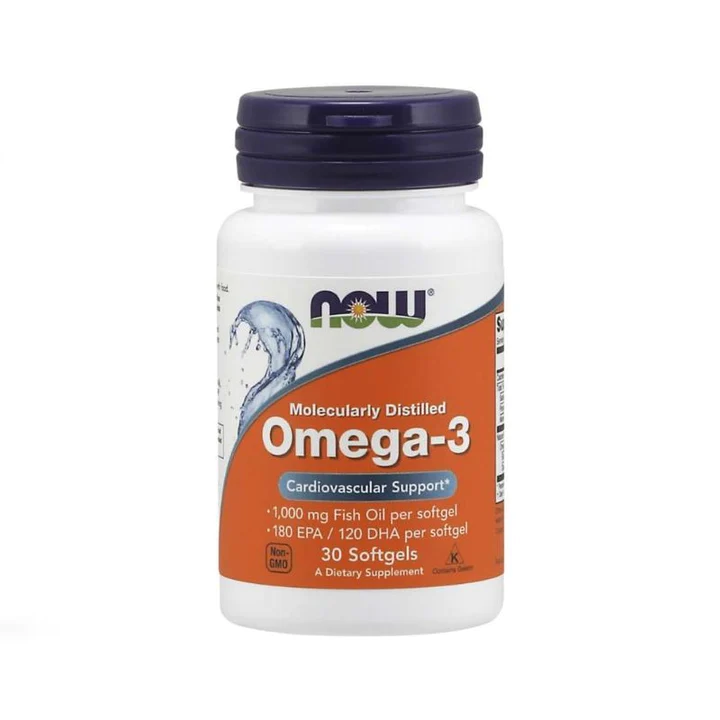 Now Omega 3 1000mg Softgels 30's NETT