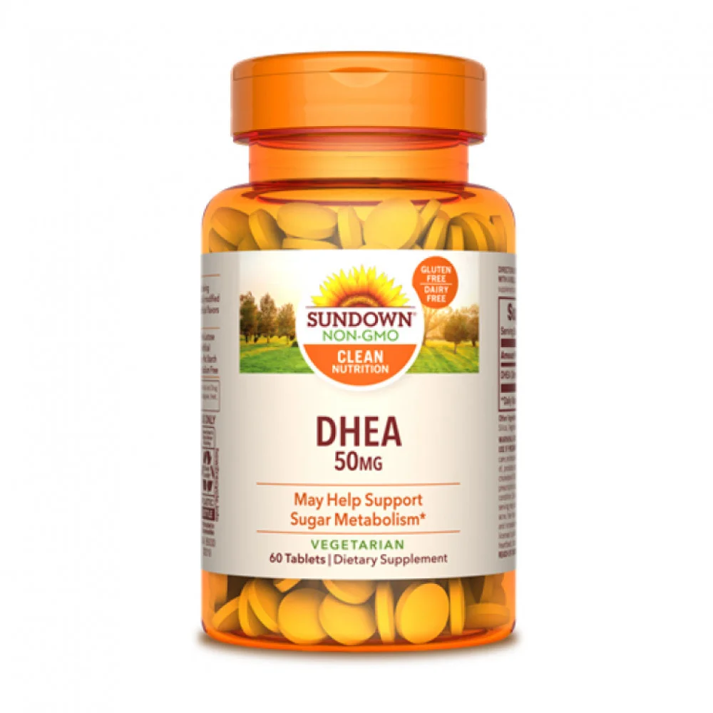 SunDown DHEA 50mg Tabs 60's NETT