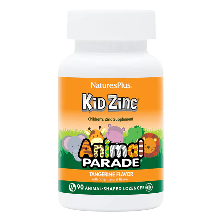 Natures Plus Animal Parade Kids Zinc Lozenges 90's NETT