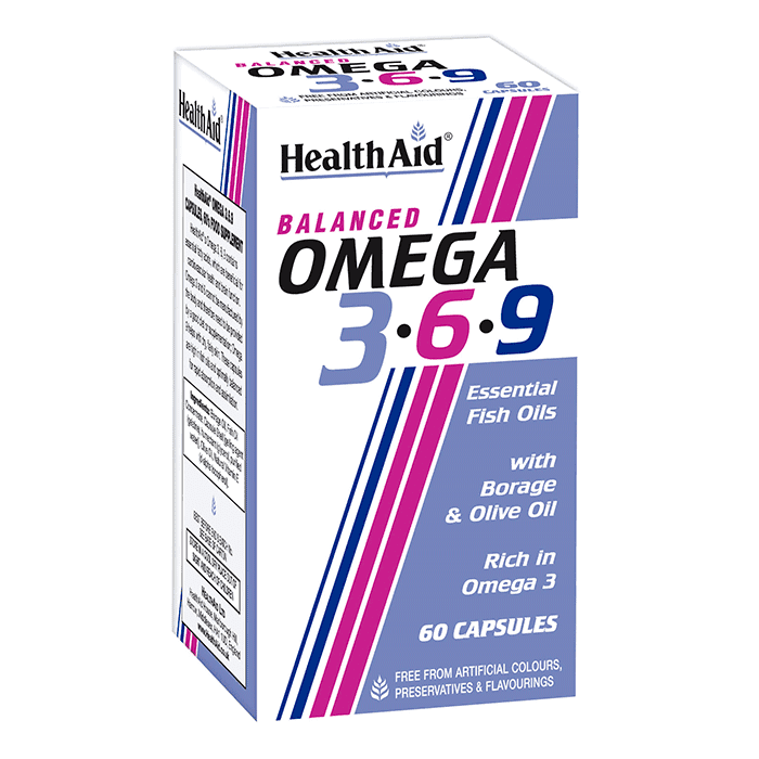 Health Aid Omega 3-6-9 Caps 60's